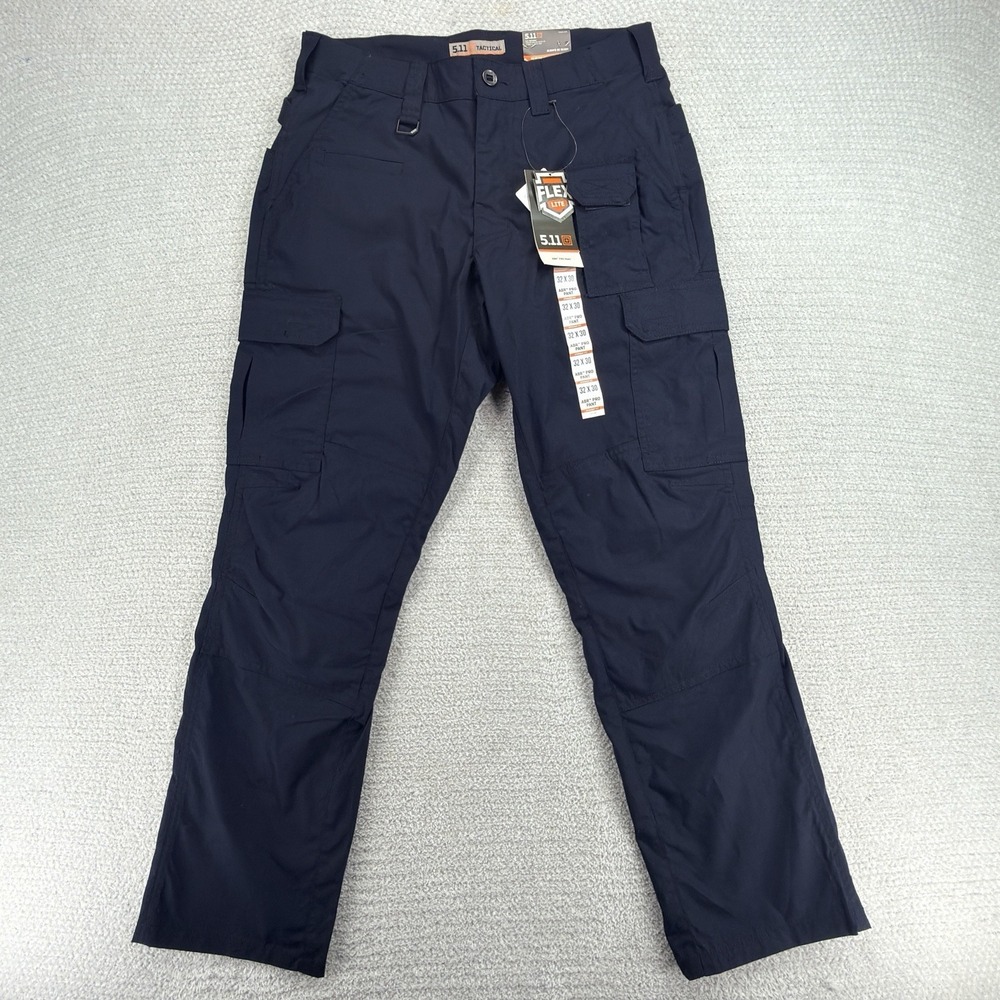NWT 5.11 Tactical ABR Pro Pants Mens 32x30 Dark Navy Cargo Ripstop 74512